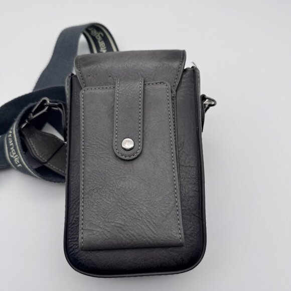 Wrangler Ladies Cell Phone Purse With Back Card Slots Crossbody Adjustable Strap - Picture 8 of 9